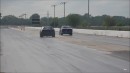 405 Call Out Nitrous Fox Body Mustang vs. Turbo Ford Mustang on National No Prep Racing Association