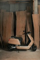 Kalpa Taru wooden electric moped