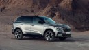 The 4.5 meter-long Renault Austral SUV weighs just under the 1.6 tons limit, even with the top-of-the-line variant (the 200 hp full-hybrid front-drive)