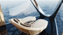 Hydrogen-powered superyacht concept Aqua, by Sinot