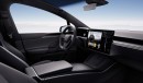 2023 Tesla Model X with the Round Steering Wheel