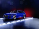 Nogaro Blue 2021 Audi RS 6 Avant RS Tribute Edition