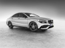 Mercedes-Benz CLA with AMG accessories