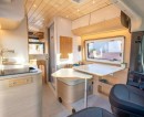The Noovo Camper Features a Curvy and Cozy Interior Designed for Full-Time Off-Grid Living