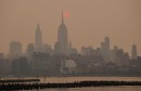 New York os covered in smoke