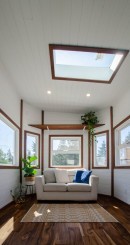 Northern Flicker Tiny House Living Room