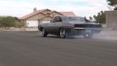Dodge Charger 500 restomod with stroked 513ci V8 burnout on AutotopiaLA