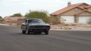 Dodge Charger 500 restomod with stroked 513ci V8 burnout on AutotopiaLA
