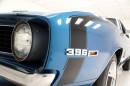 1969 Camaro SS Blue Le Mans