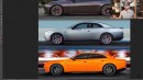Dodge Charger Daytona redesign renderings