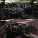 Dodge Charger Daytona redesign renderings
