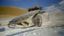 2x Lamborghini Huracan Sterrato in the snow in Utah