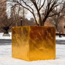 The Castello Cube is a 410-pound cube made of 24-karat gold to promote upcoming cryptocurrency and NFTs