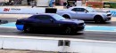 Novice Dodge Demon Driver Drag Races Hellcats