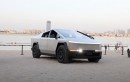 Tesla Cybertruck on a world tour, arriving in Dubai