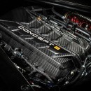 Nowicki Autosport C8 Chevrolet Corvette carbon fiber engine cover