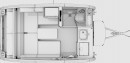 Tab 320 S Teardrop Camper Floorplan
