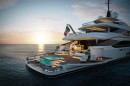 Oasis Deck is a new superyacht feature by Benetti, reinventing the now-standard beach club on larger yachts