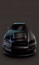 Off-Road Nissan Skyline GT-R CGI transformation by musartwork