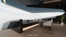 BagGal superyacht will be completed in 2023, offer incredible performance and matching luxury amenities