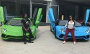 Cardi B and Offset's His and Hers Lamborghini Aventador