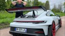 The Porsche reportedly belongs to Monaco-based vlogger GMK