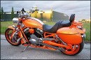 Orange Harley-Davidson Night Rod