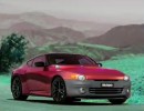 Fiat Multipla plus Nissan Z car rendering by superrenderscars on Instagram