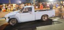 old Chevrolet LUV truck dragster
