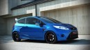 Old Ford Fiesta Gets Real Focus RS Body Kit, Looks Clean