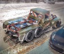 Old Ford Pickup Is a Mix of G63 6x6, Raptor, and Carbon Snow Plow
