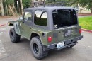 Jeep Wrangler TJ with Landrunner conversion getting auctioned off