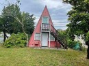 A-frame tiny house in Wildwood New Jersey
