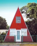 A-frame tiny house in Wildwood New Jersey