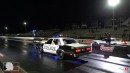 Police Cruiser vs Corvette, Charger, Mustang, AMG on ImportRace