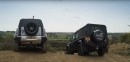 Land Rover Defender old vs. new challenge