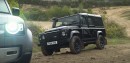 Land Rover Defender old vs. new challenge