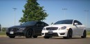 Old vs. New Mercedes C 63 AMG Review Gives You the Perfect V8 Fix