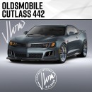 Oldsmobile Cutlass 442 & F-88 rendering by jlord8