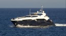 Irina VU is one of Alisher Usmanov's smaller superyachts, now on the run after it disappeared from dry docking in Croatia