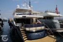 Irina VU is one of Alisher Usmanov's smaller superyachts, now on the run after it disappeared from dry docking in Croatia