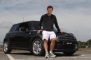 Tom Daley and his MINI One D Hatch