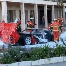Ferrari F40 spontaneously catches fire, burns down in Monaco