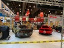 Custom Dodge Challenger shows up at SEMA 2019 after being stolen, crashed and recovered