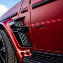 Crimson Mercedes-AMG G 63 Brabus 700 Widestar by Platinum Motorsport