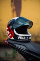 Indian Motorcycle, W&W, and Hedon Helmet