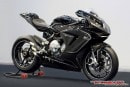 MV Agusta F3 800 Oscura has airbrushed details