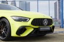 One-Off Neon-Yellow Mercedes-AMG GT 63 S E PERFORMANCE on RM Sotheby's