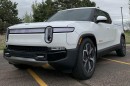 2022 Rivian R1T Adventure Package model getting auctioned off