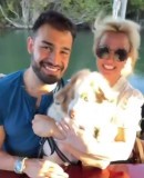 Britney Spears on Boat On Her Latest Holiday